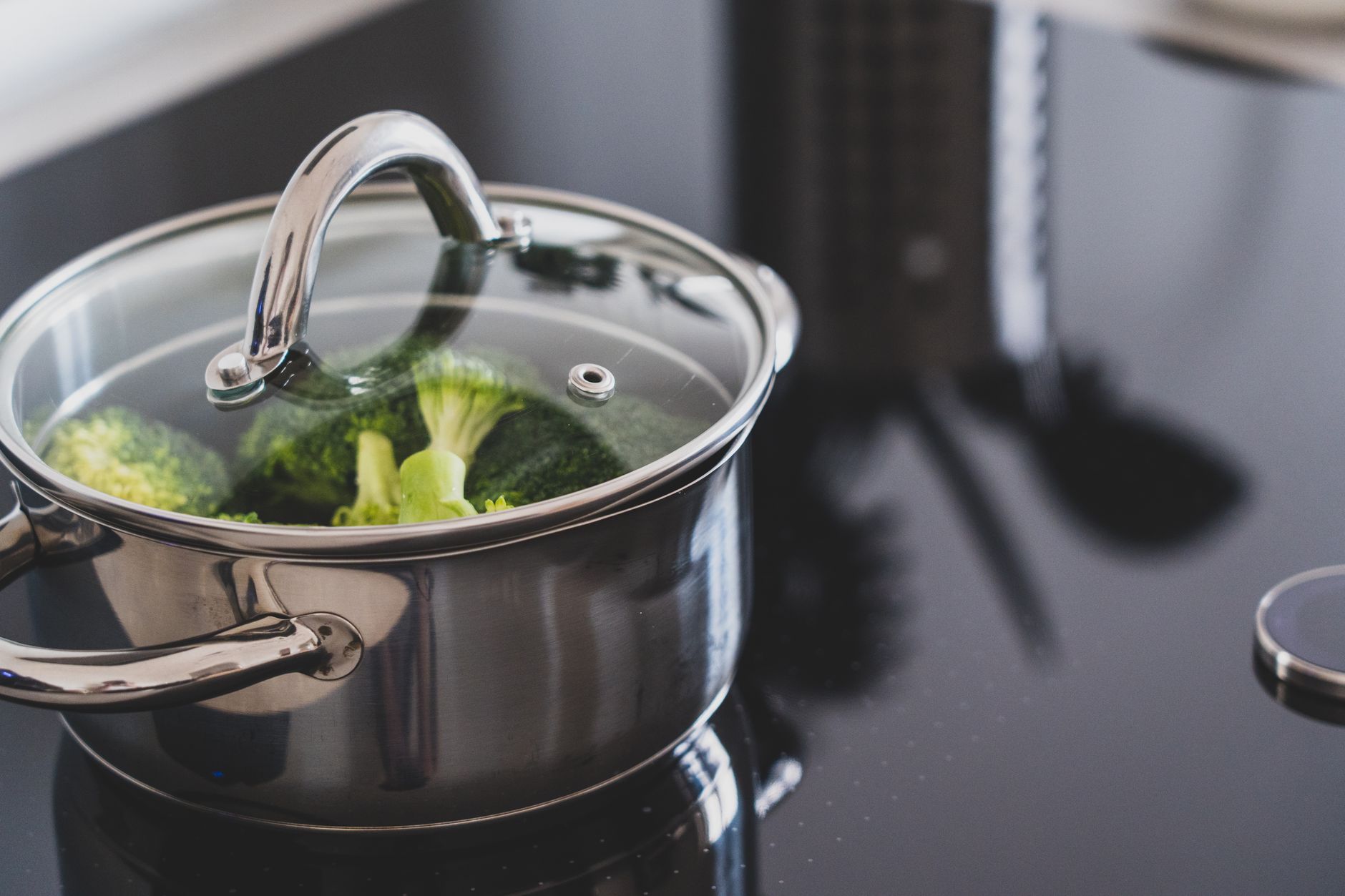 Soft broccoli florets for a ten‑month‑old baby