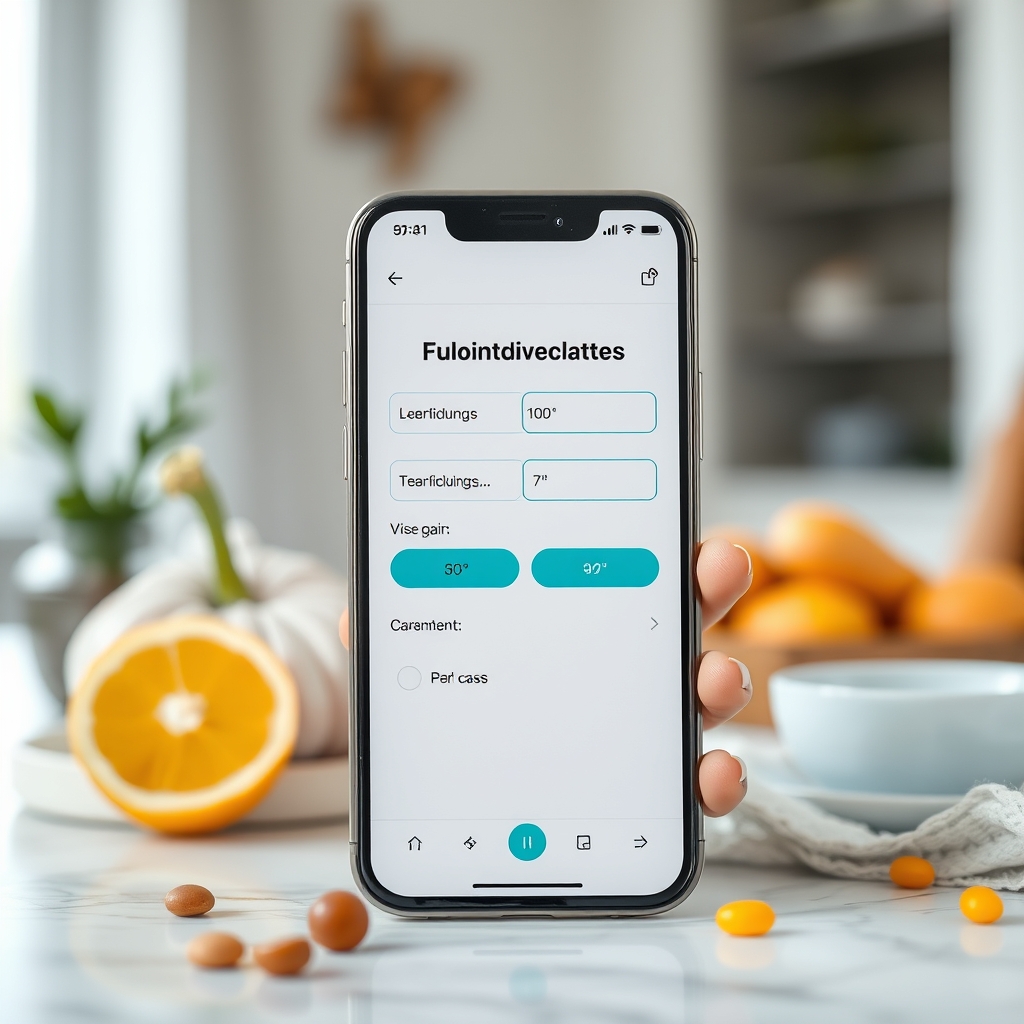 Fluoride dosage calculator on phone