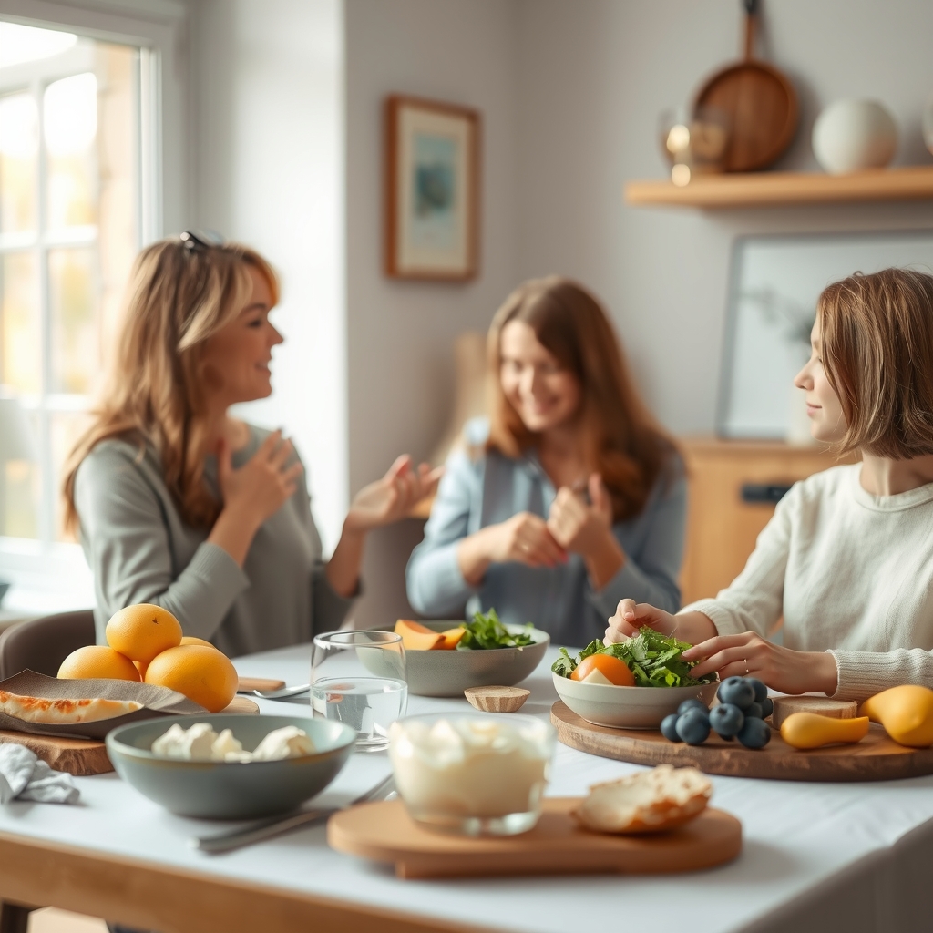 A diverse group of intended parents in a support group, sharing experiences and emotional support