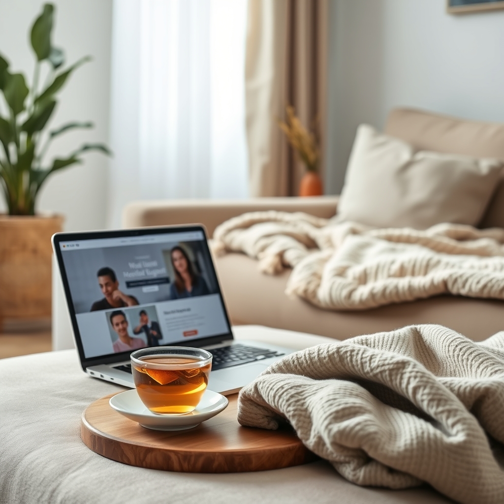 Online mental health support
