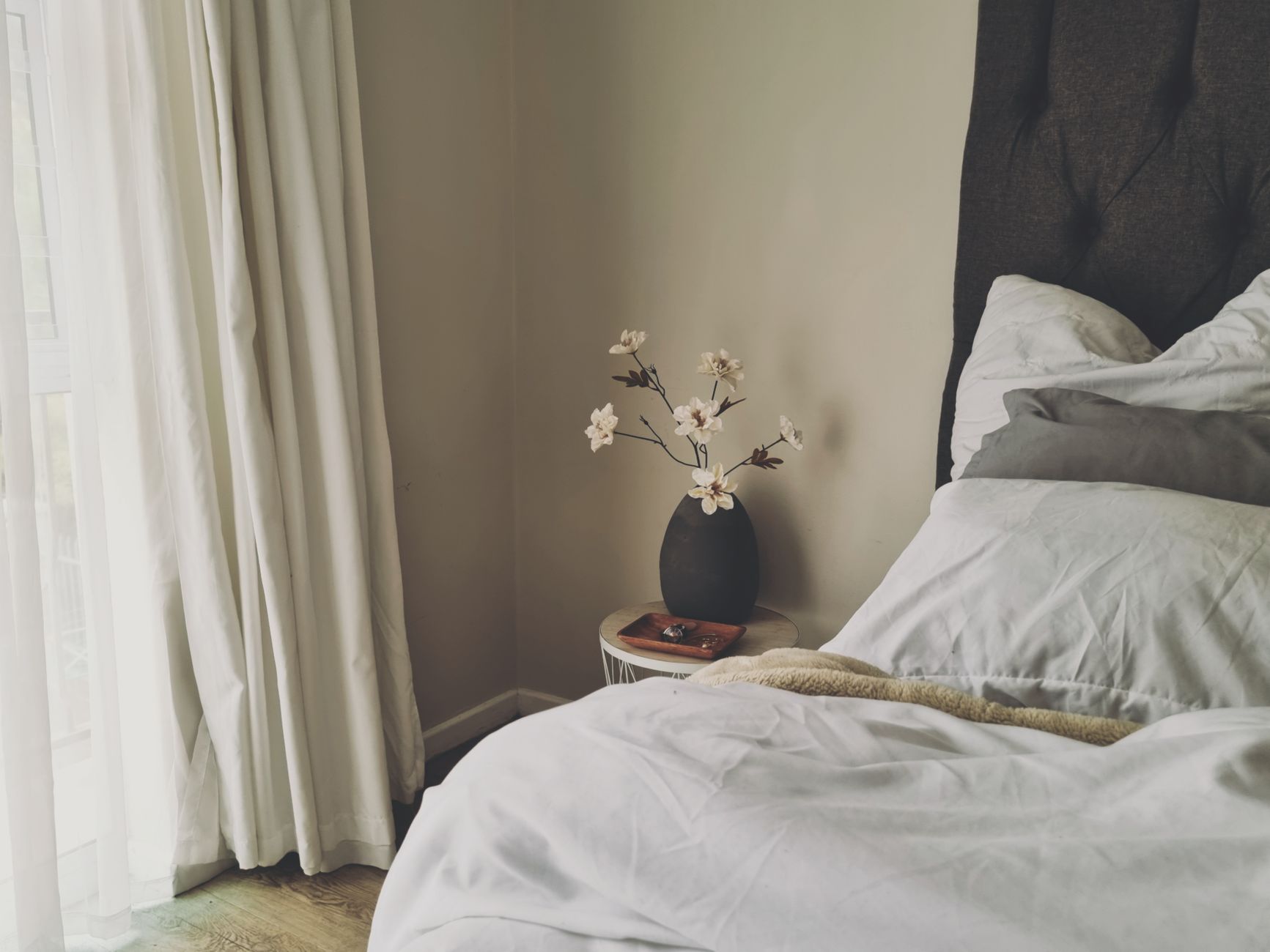 Bedroom ready for newborn sleep routine