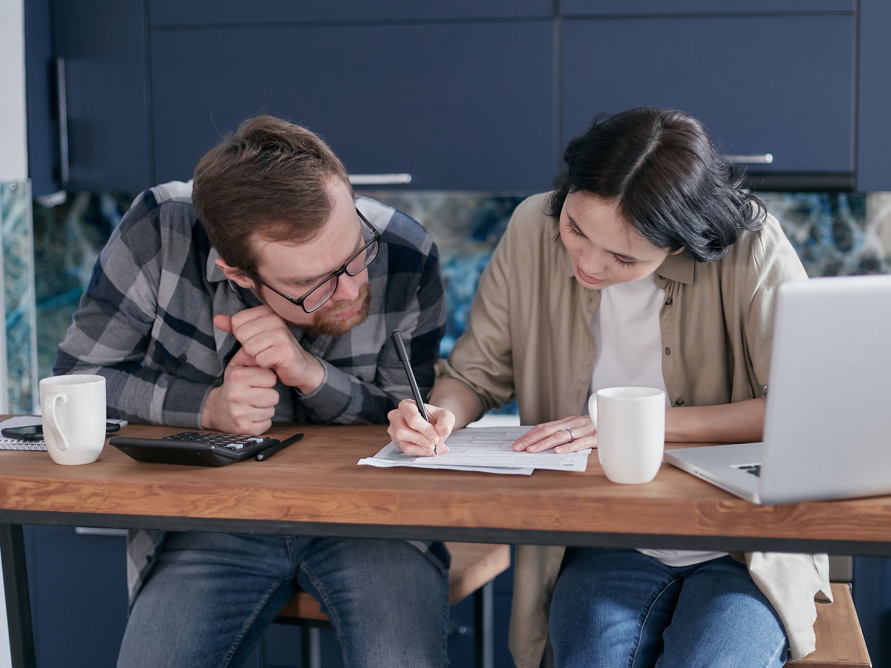 Family budgeting for two children.