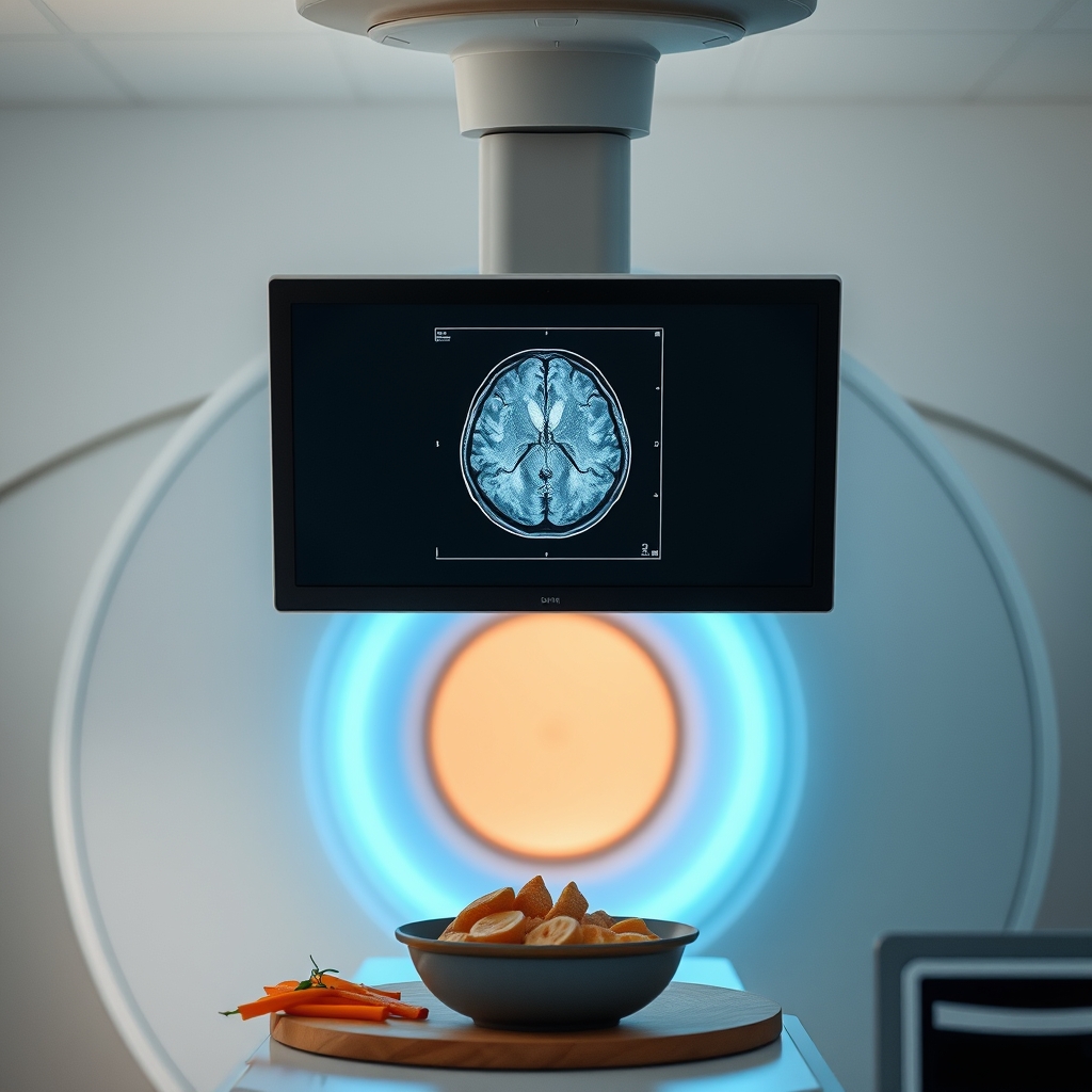 Neonatal brain MRI showing bright signals in the basal ganglia, indicating injury typical of moderate hypoxic‑ischemic encephalopathy