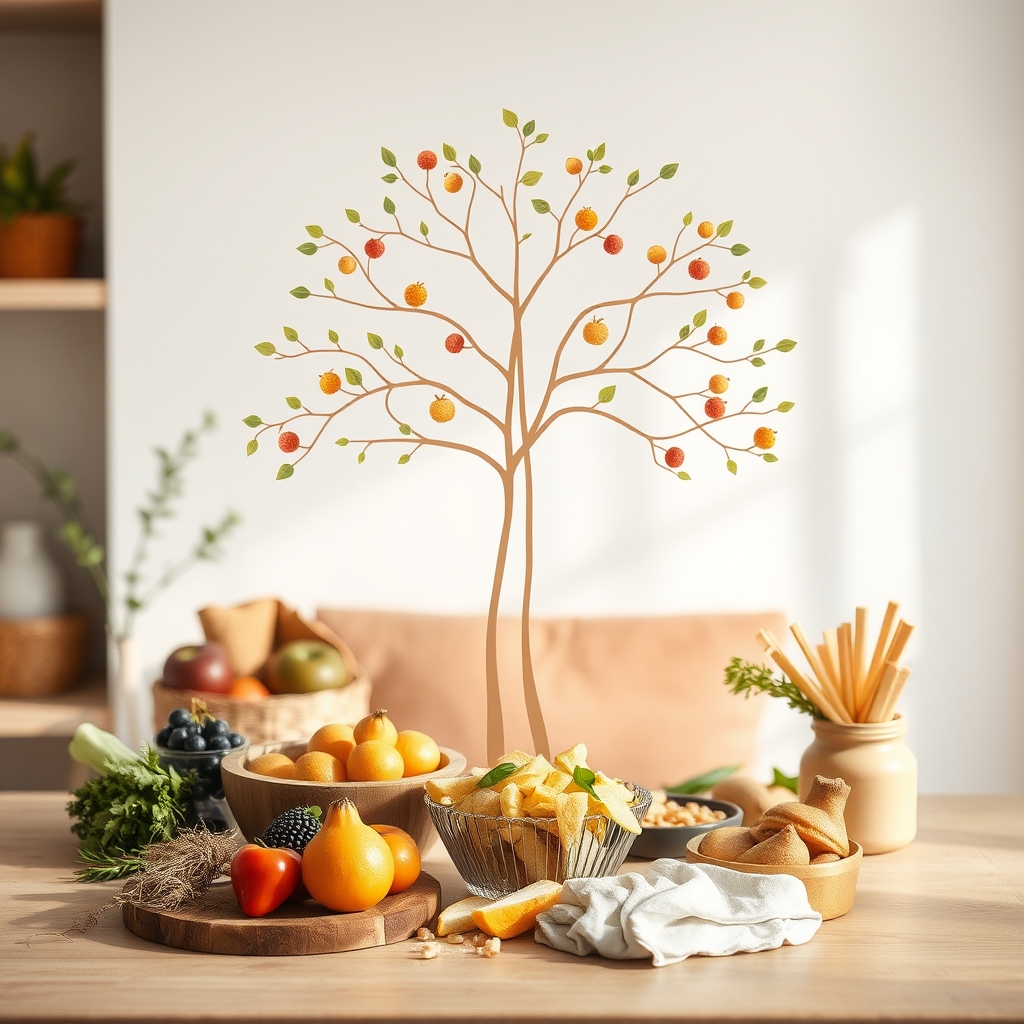 Illustration of a growing family tree, representing evolving life insurance needs.