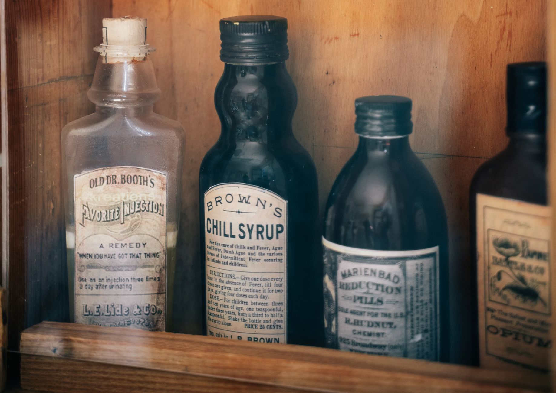 Organized medicine cabinet