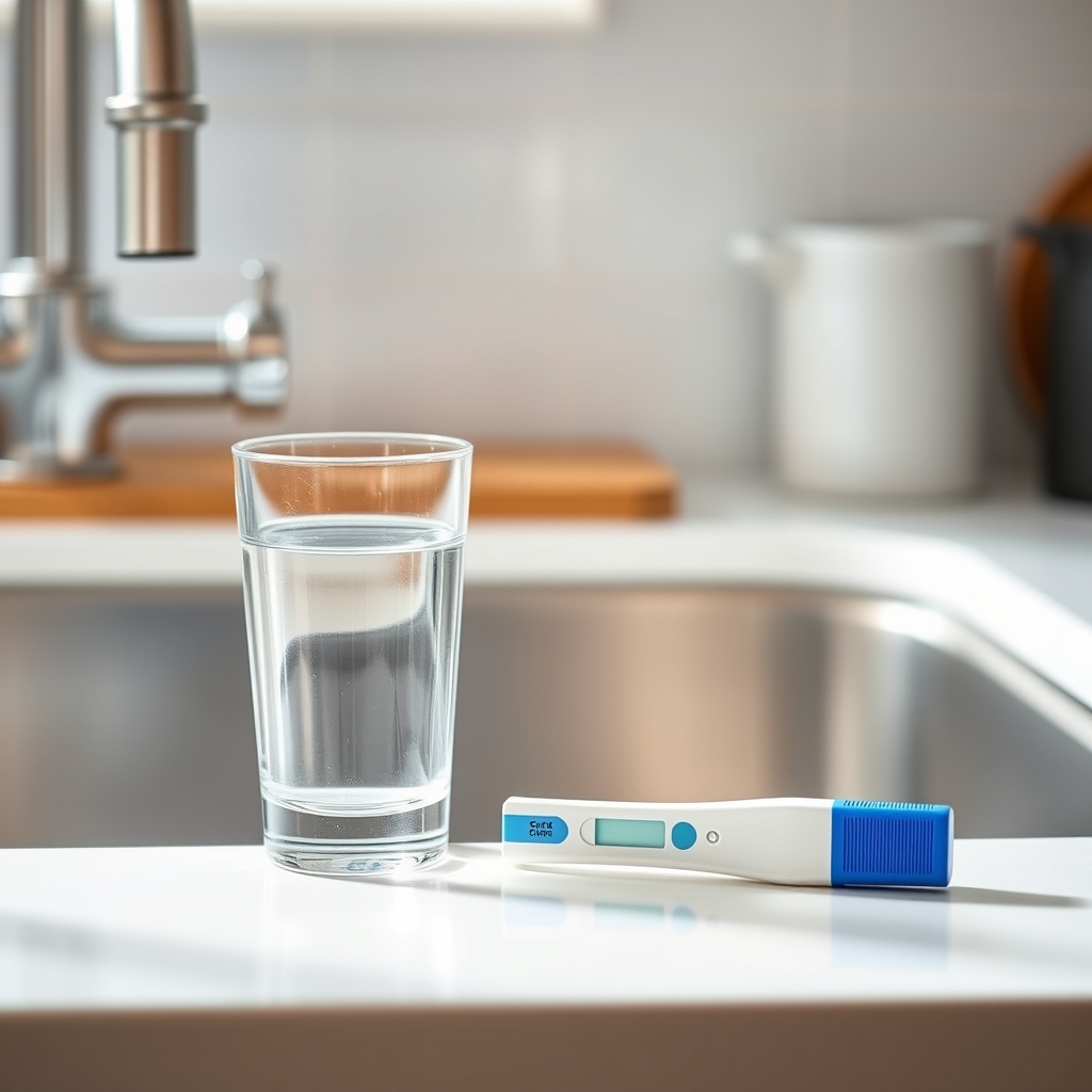 Testing water fluoride at home