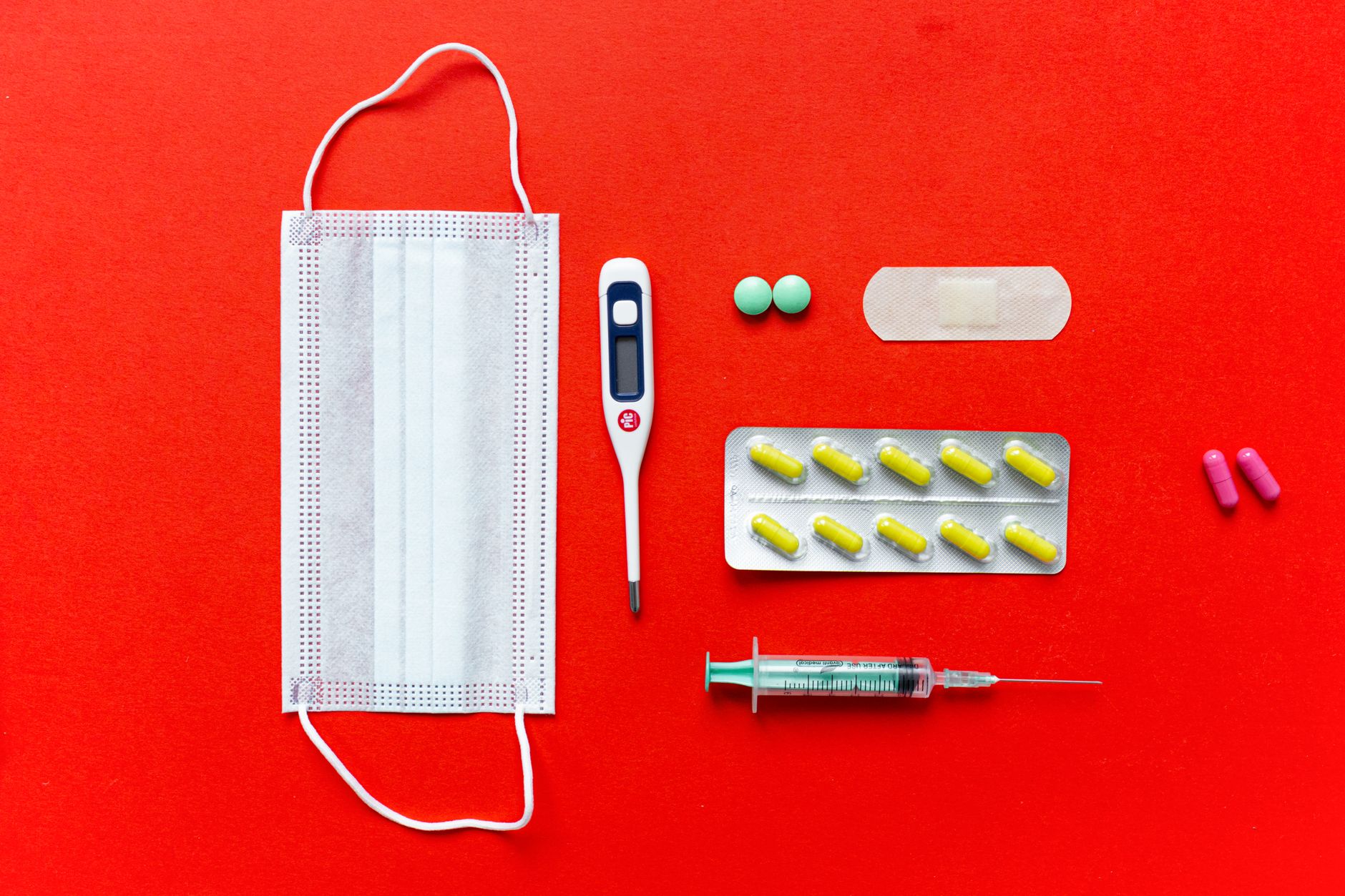 Nightstand medication setup