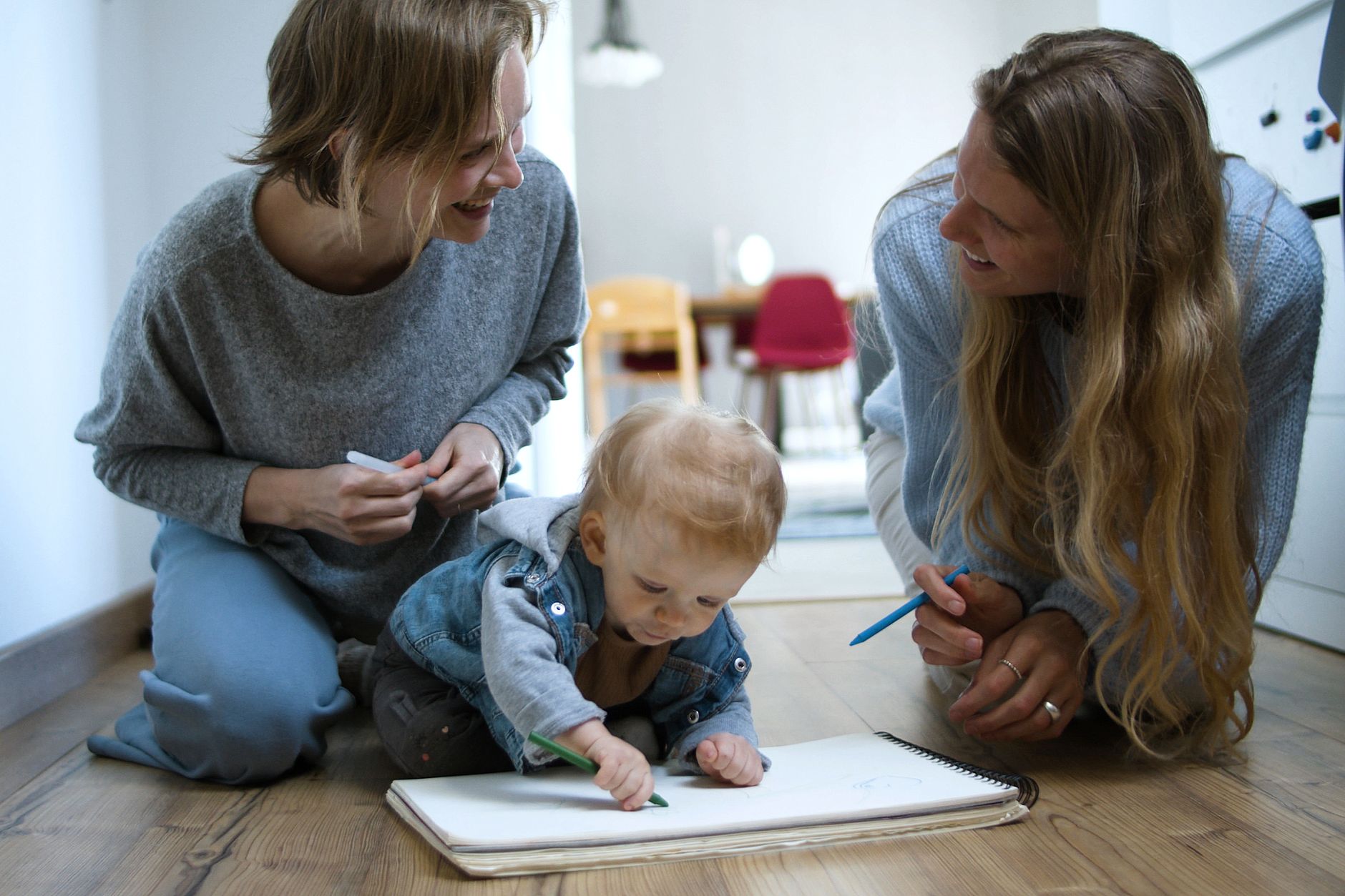 Mother interviewing nanny