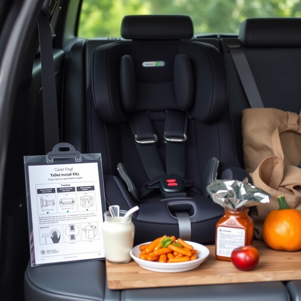 Car seat installation tools
