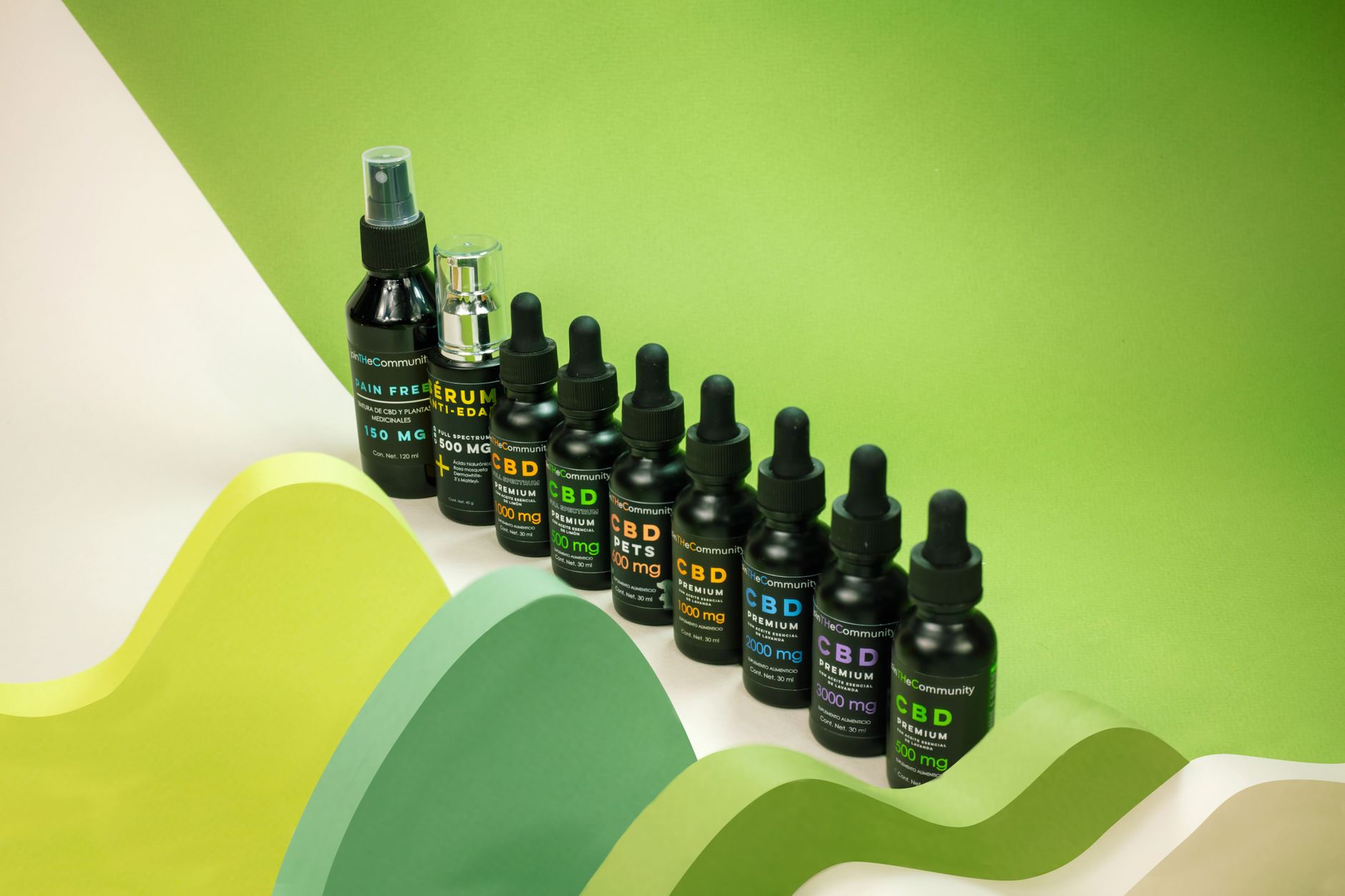 variety of infant gas relief products including gripe water and probiotic drops