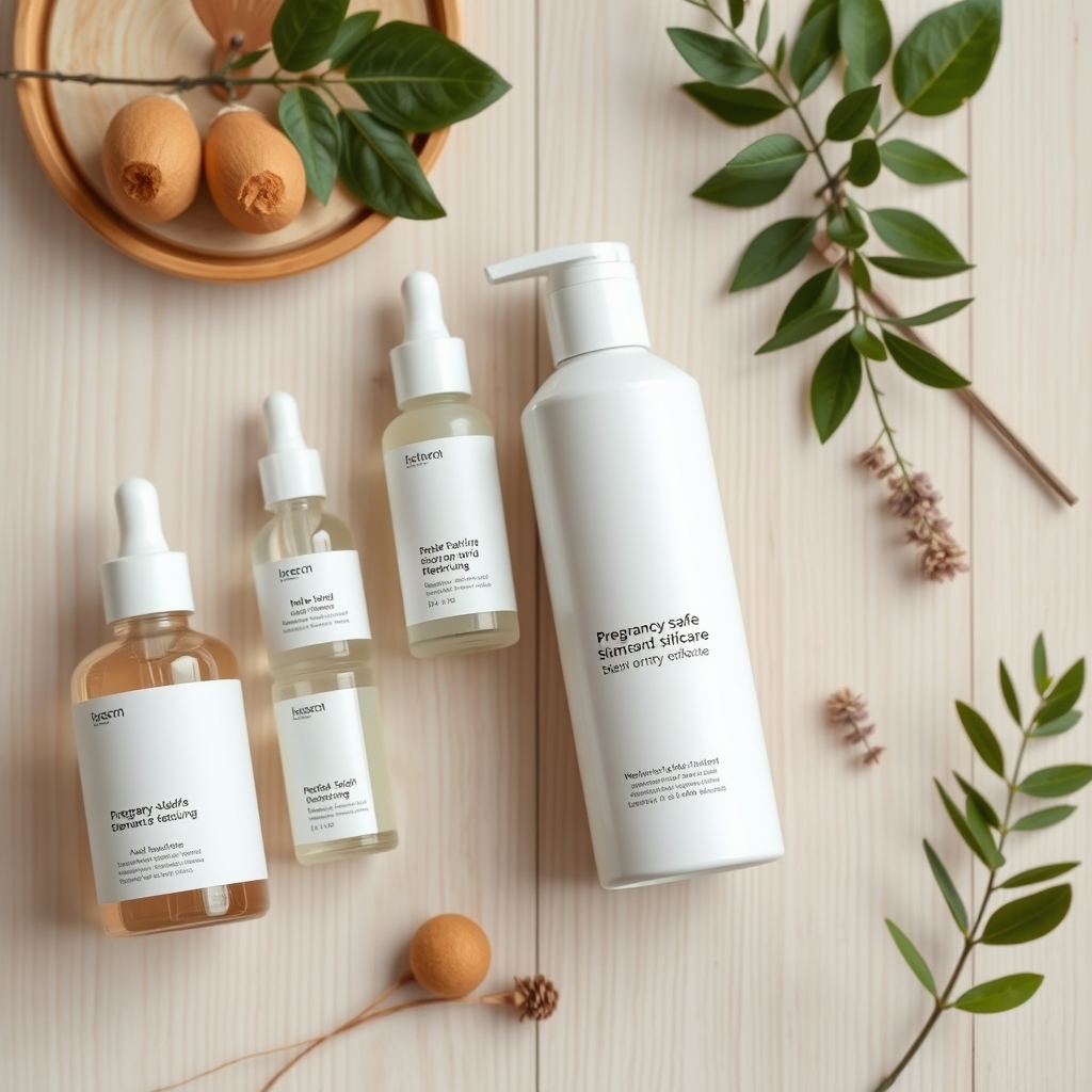 skin products safe for pregnancy during trimesters