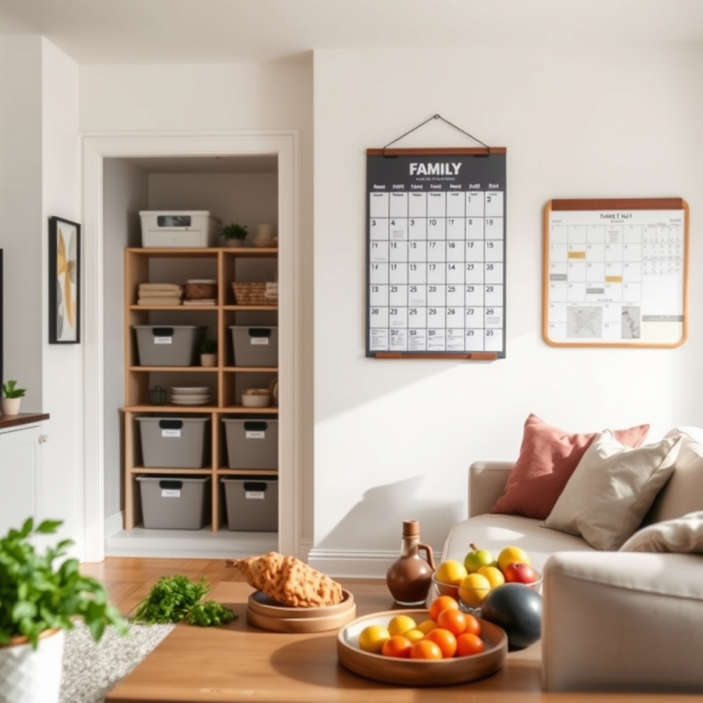 Organized family home