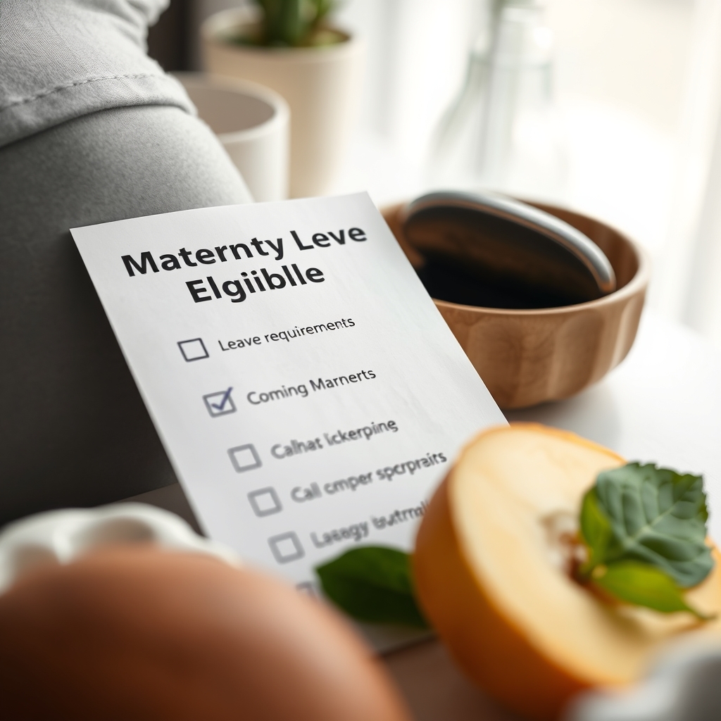 Eligibility checklist for NJ maternity leave