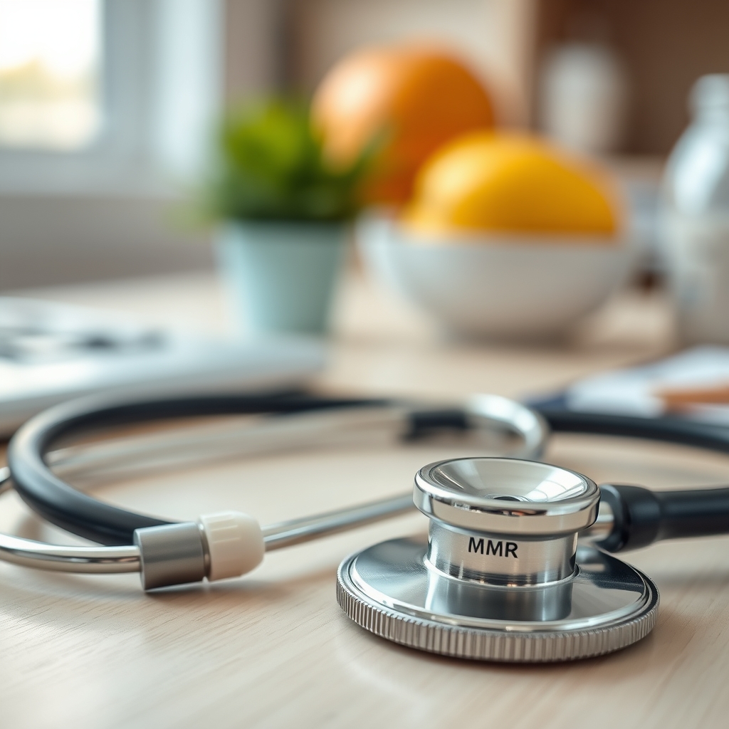 MMR vaccine vial