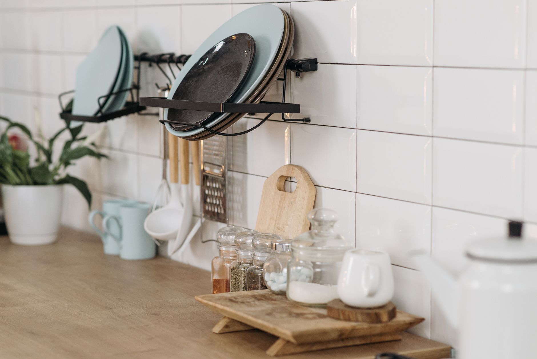 Printable mom burnout checklist on a kitchen counter