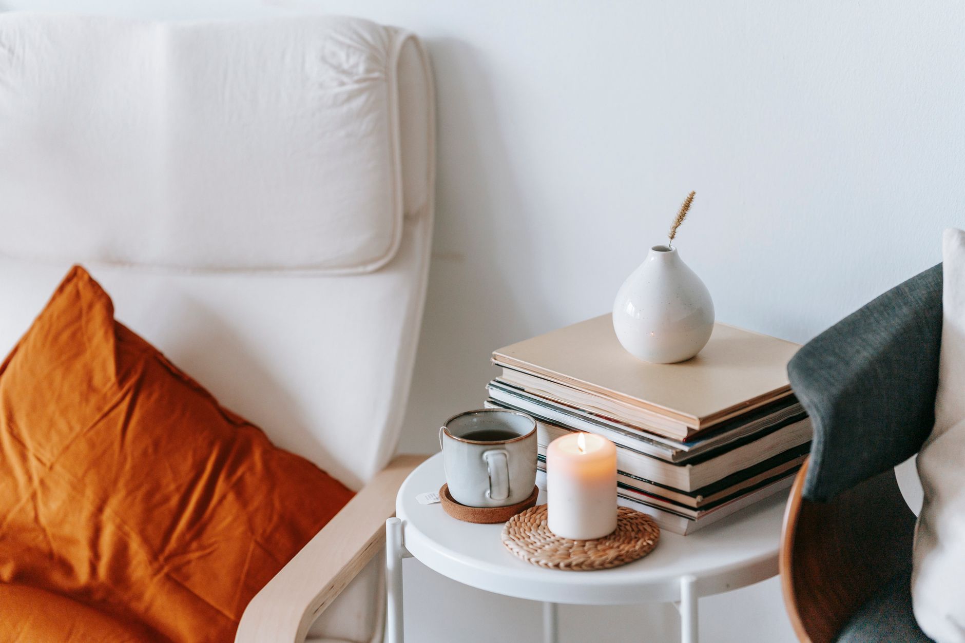 Comfortable space for mom self‑care