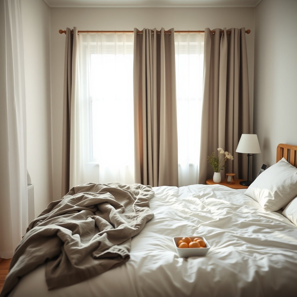 Comfortable maternity bedroom