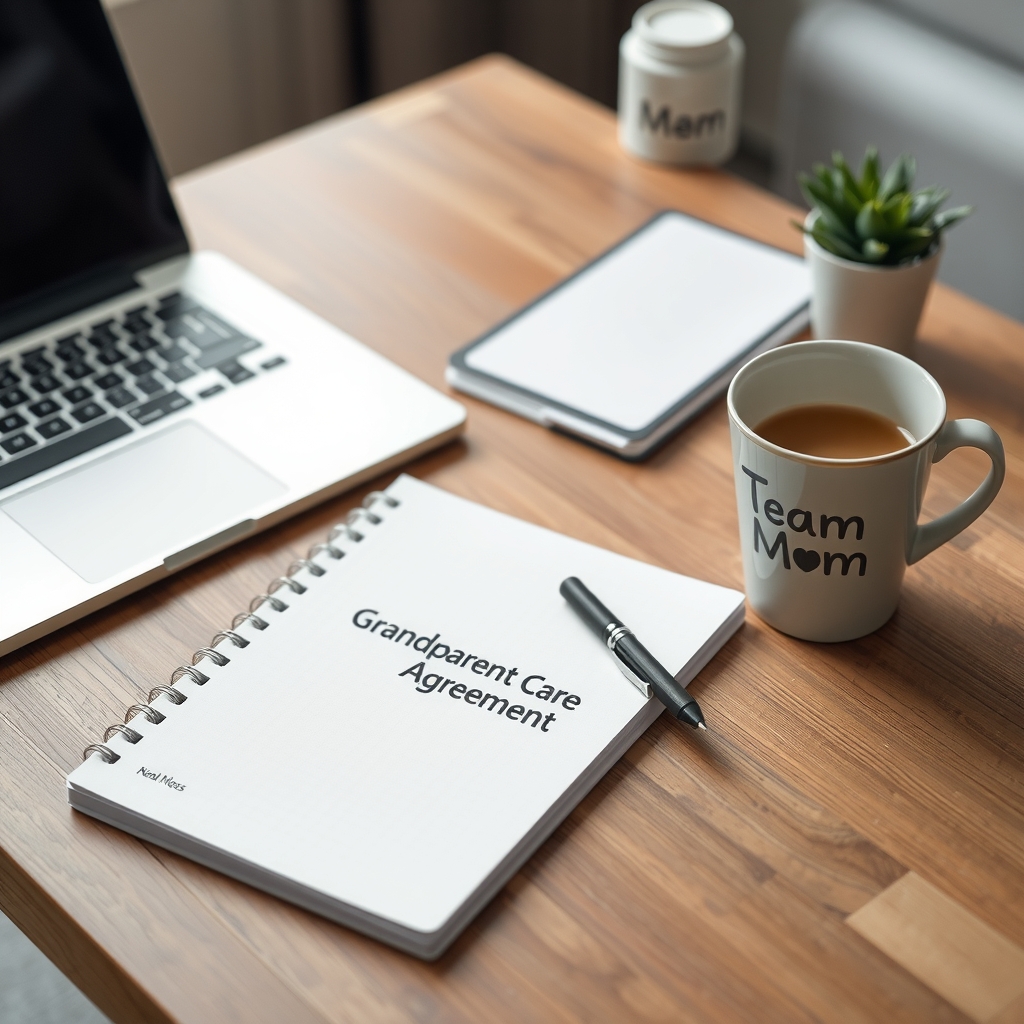 Grandparent childcare agreement setup