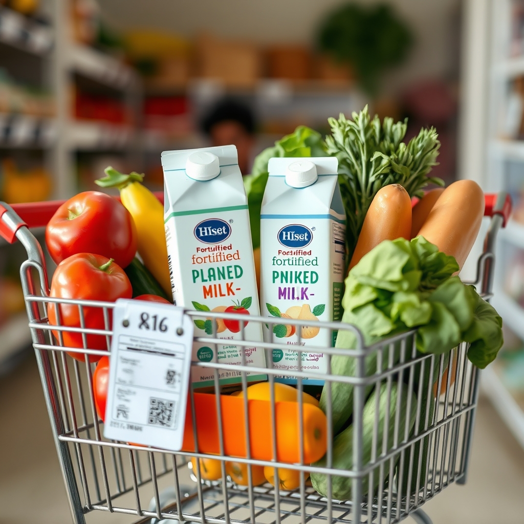 Budget-friendly plant‑based milk shopping