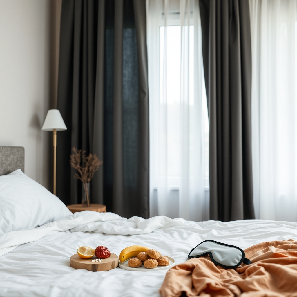 Peaceful bedroom for postpartum rest.