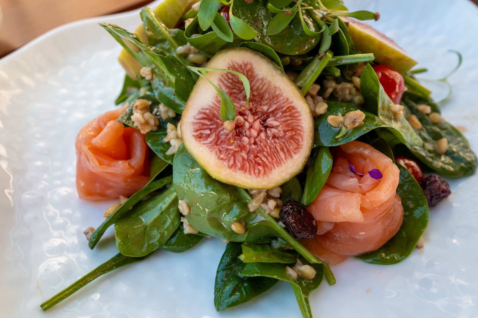 Balanced postpartum meal