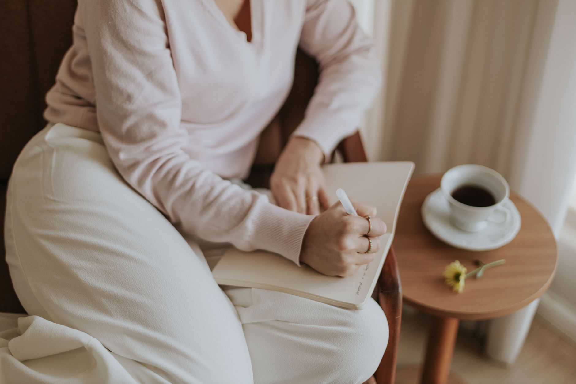 Journaling for postpartum self‑care