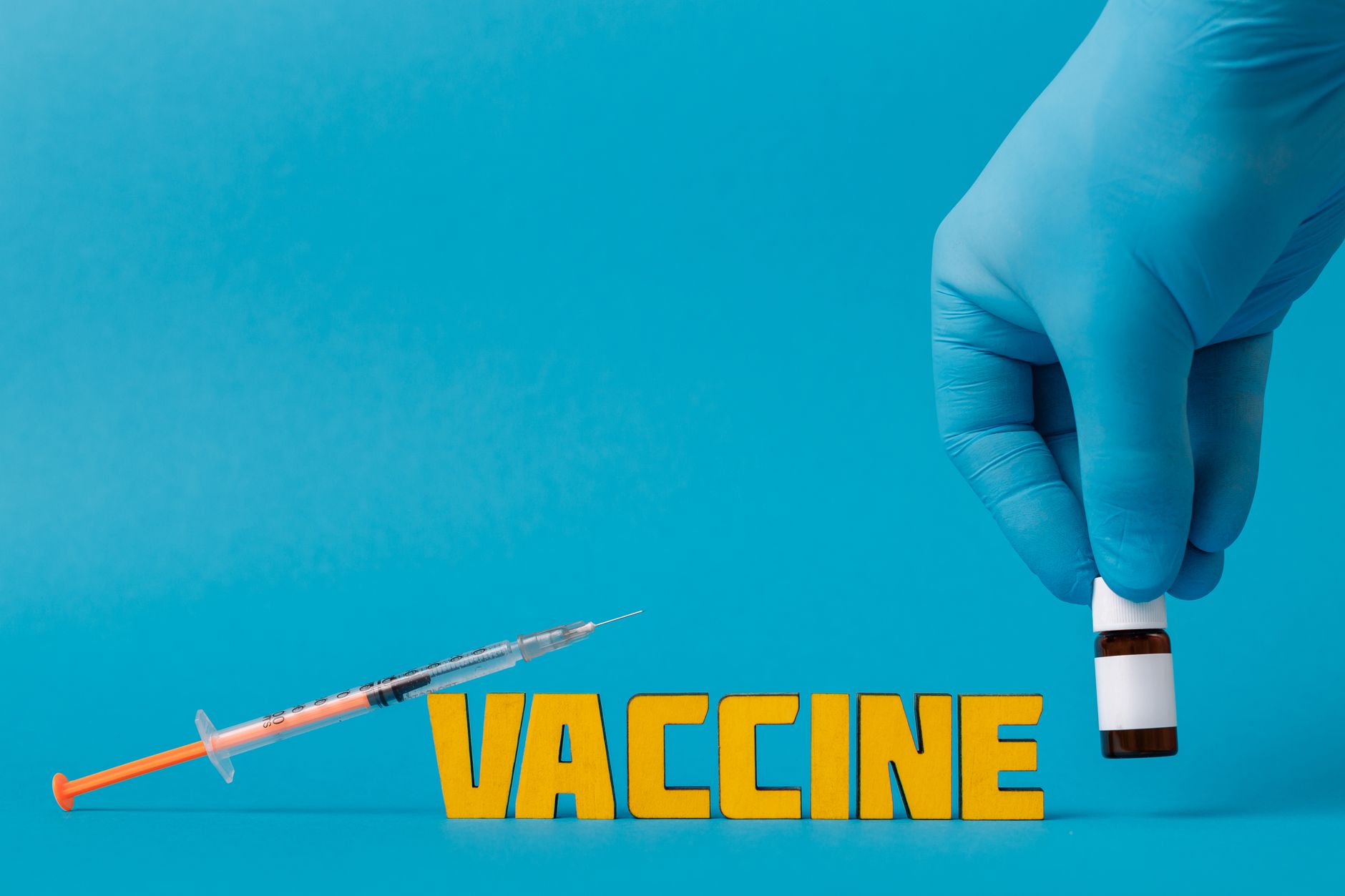 Beyfortus syringe ready for infant injection