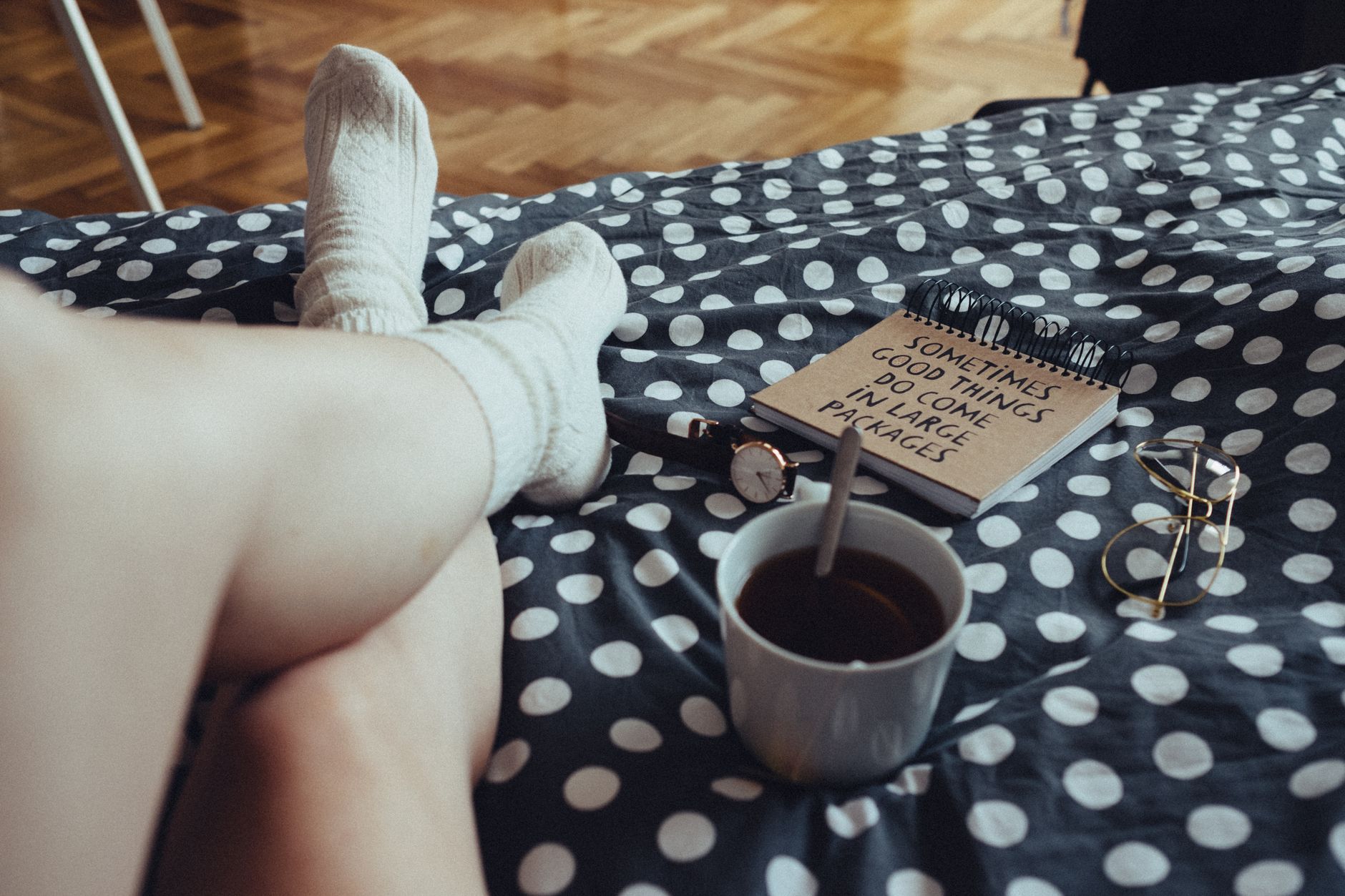 Nighttime self‑care routine for new moms