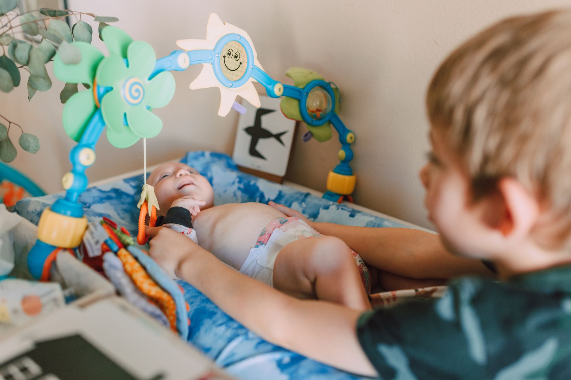 Table of teen baby care tasks