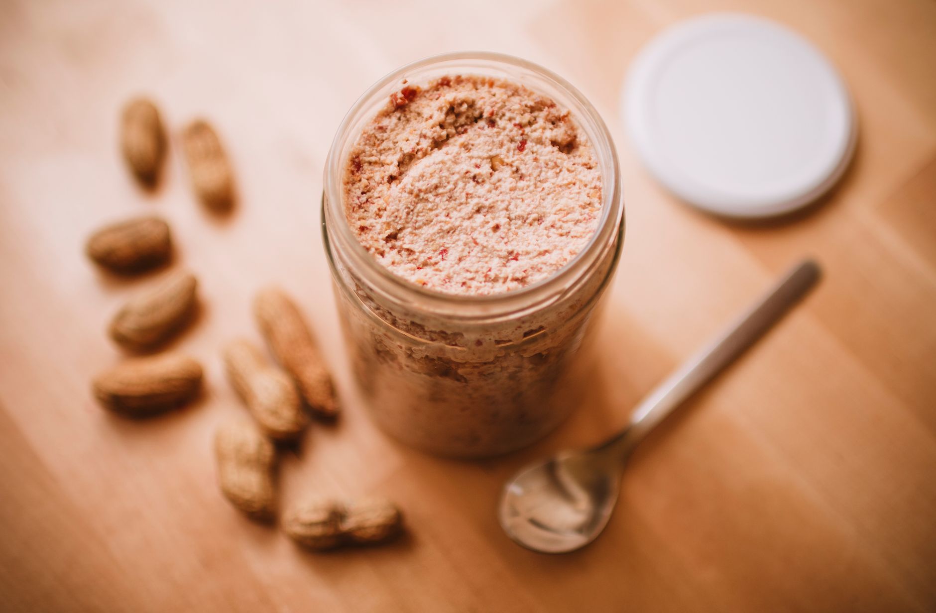 Storing peanut butter for baby