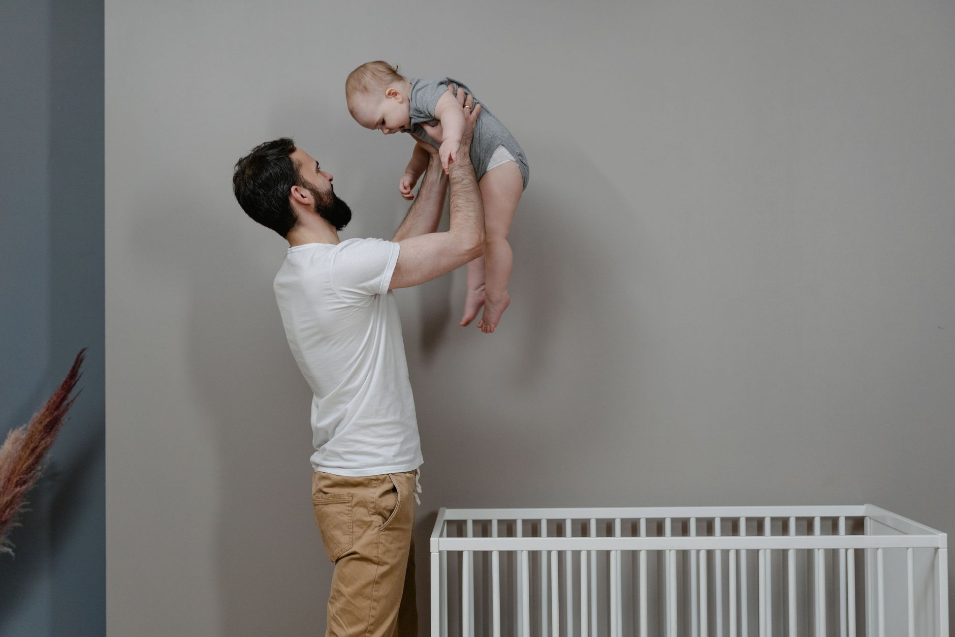 Parent and child painting nursery