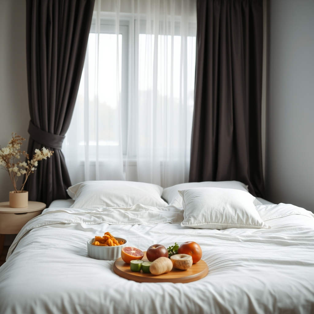 Bedroom set for fetal movement counting