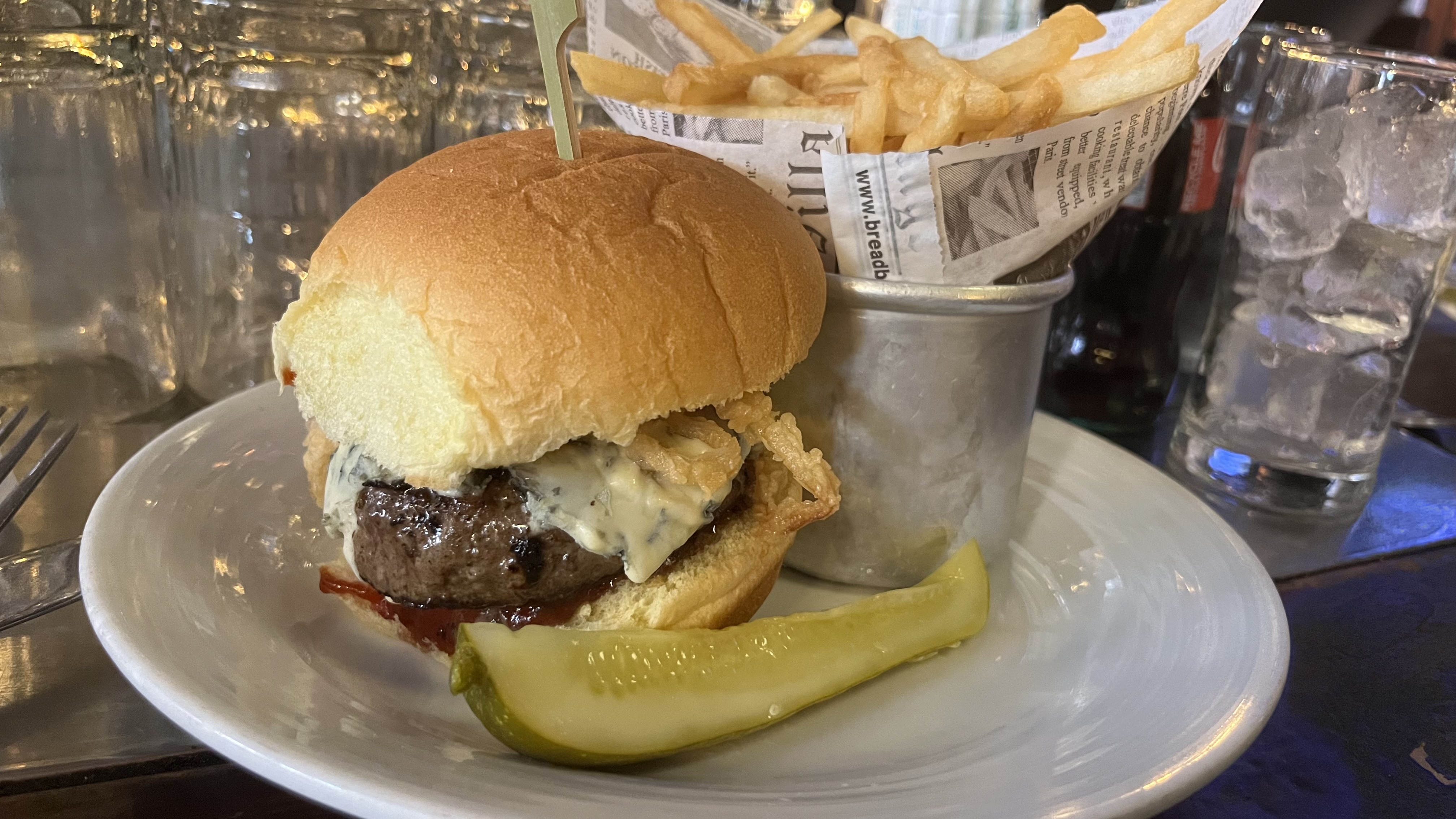 BBQ Blue Burger