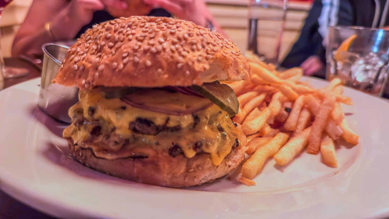 Cheeseburger à l'Américaine
