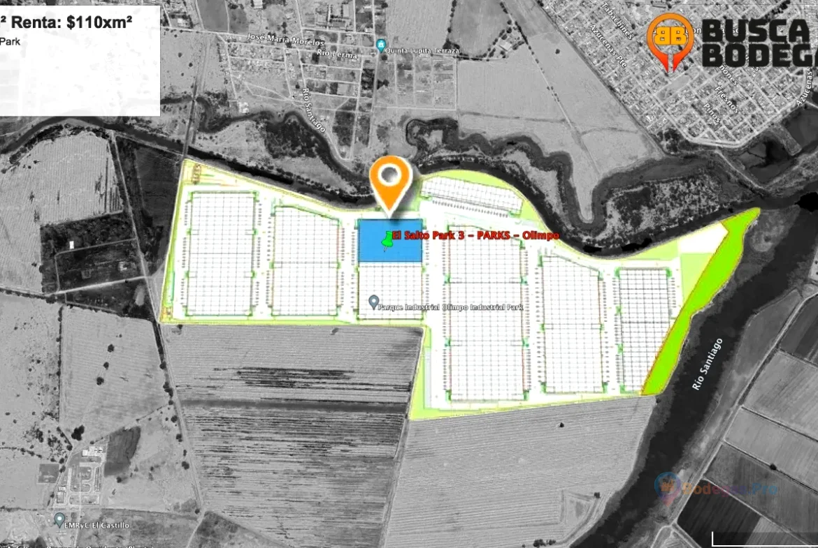 Nave Industrial en Renta 4,000m2 - El Salto Park III, Jalisco (Copia)