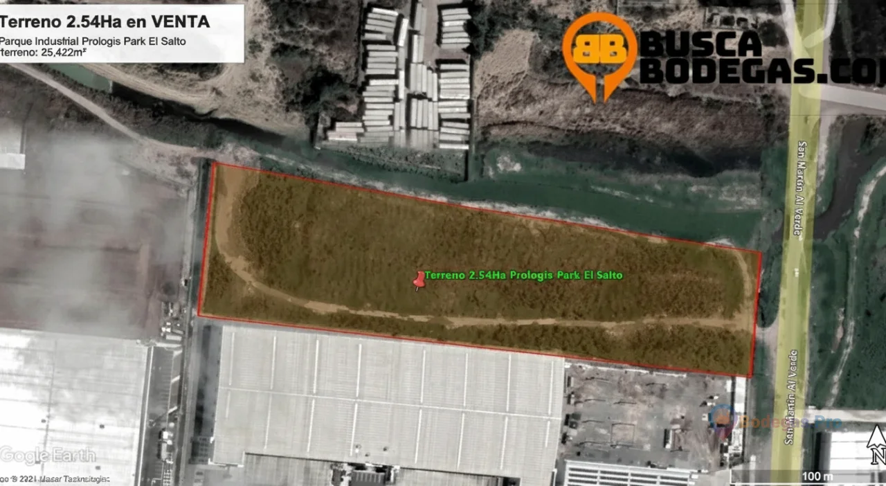 Terreno Industrial Estratégico en Venta 25,422m2 junto a FINSA Park El Salto - El Salto, Jalisco
