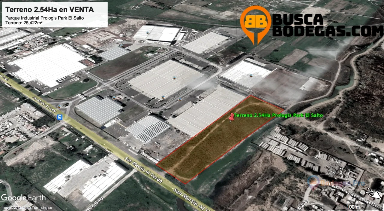 Terreno Industrial Estratégico 22Has. en Venta - El Salto, Jalisco