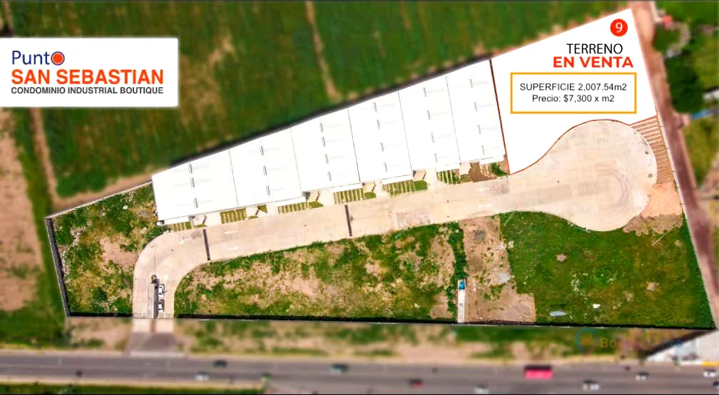 Terreno en Venta 2,000m2 en Punto San Sebastián, Tlajomulco de Zúñiga, Jalisco