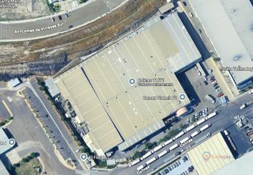 Nave Industrial 9,670m2 en Tijuana - Parque Industrial el Florido