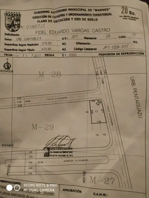 Terreno en venta
