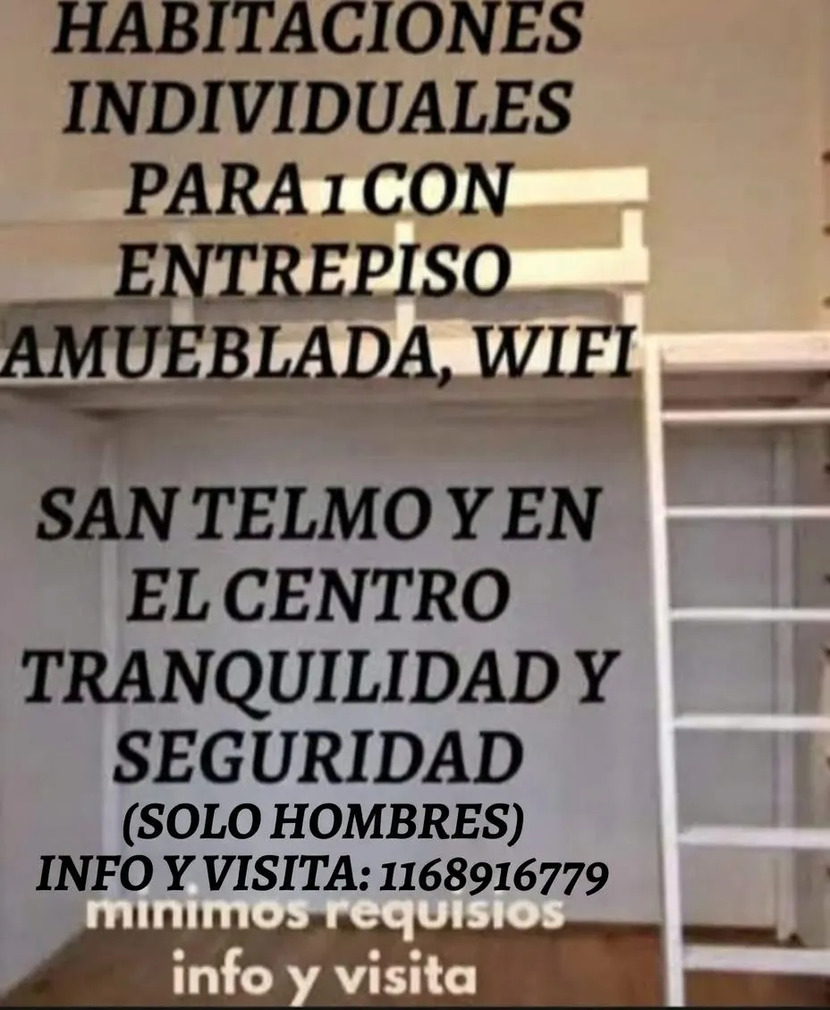 Habitación en alquiler CABA
