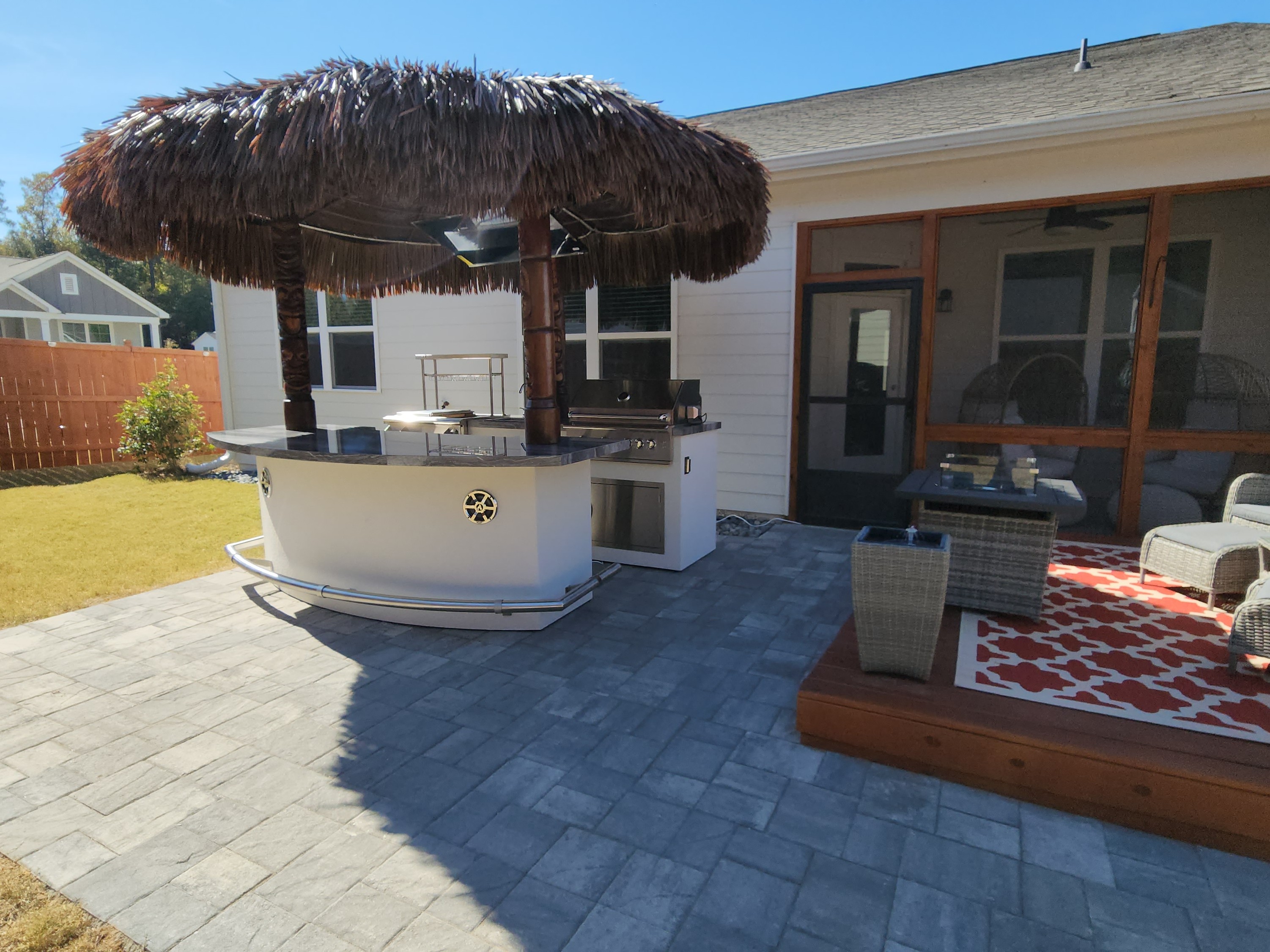 Custom Paver Patio 