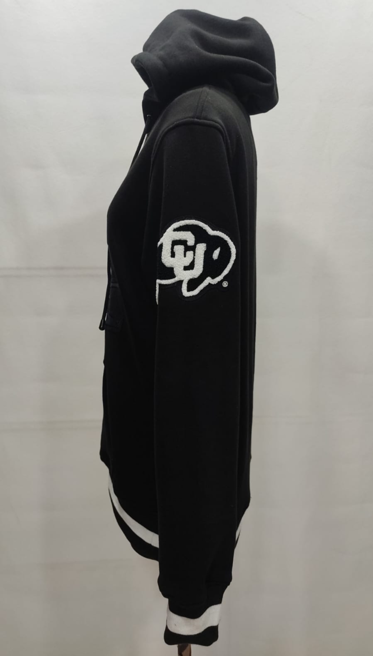 CU Black  Football Helmet Hoodie