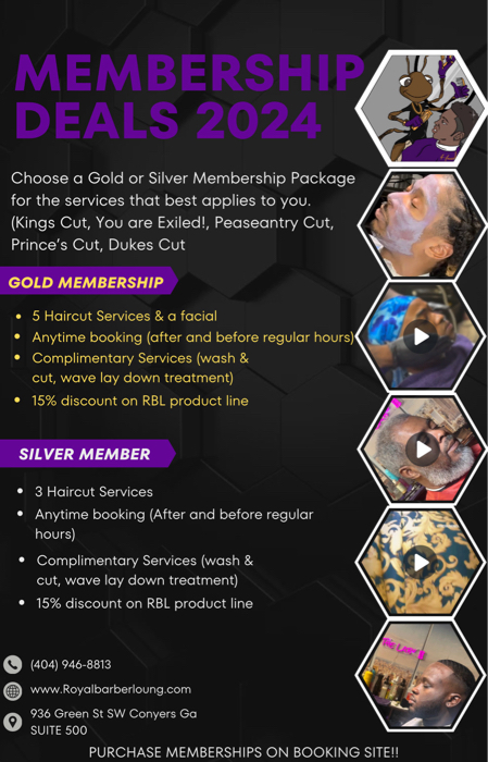 Membership Details. (Purchase Online)