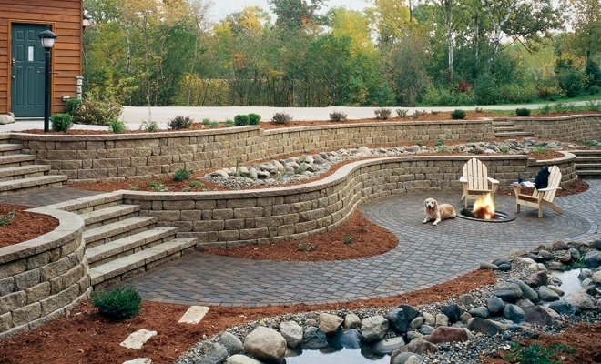 Two Tier Retaining Wall