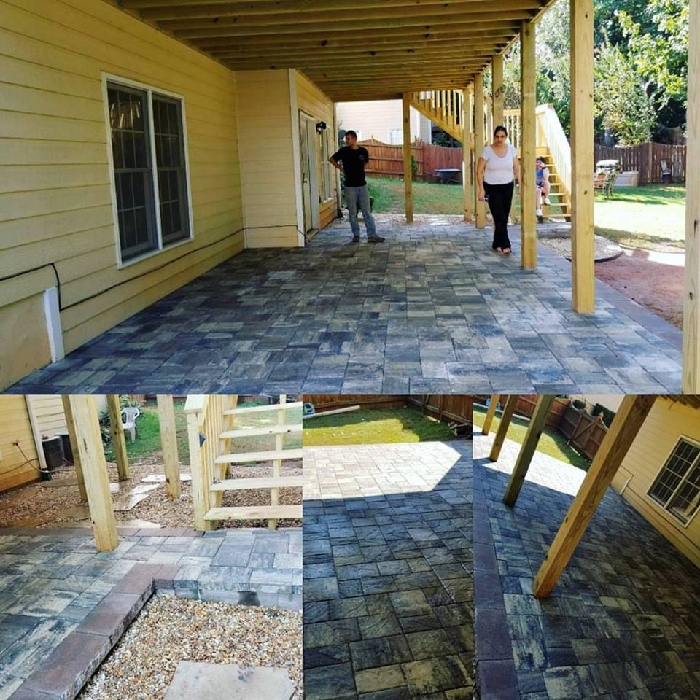 Custom Paver Patio 
