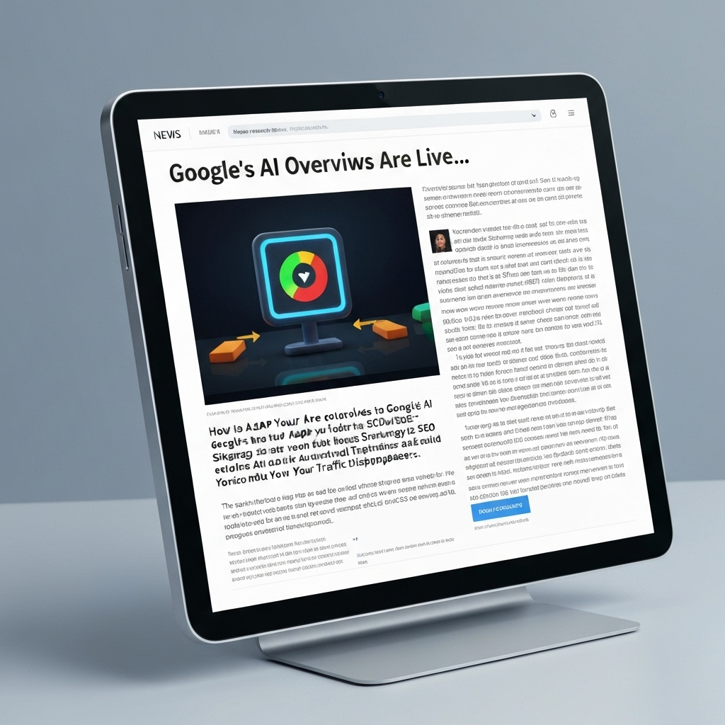 Google's AI Overviews Are Live: How to Adapt Your SEO Strategy Before Your Traffic Disappears