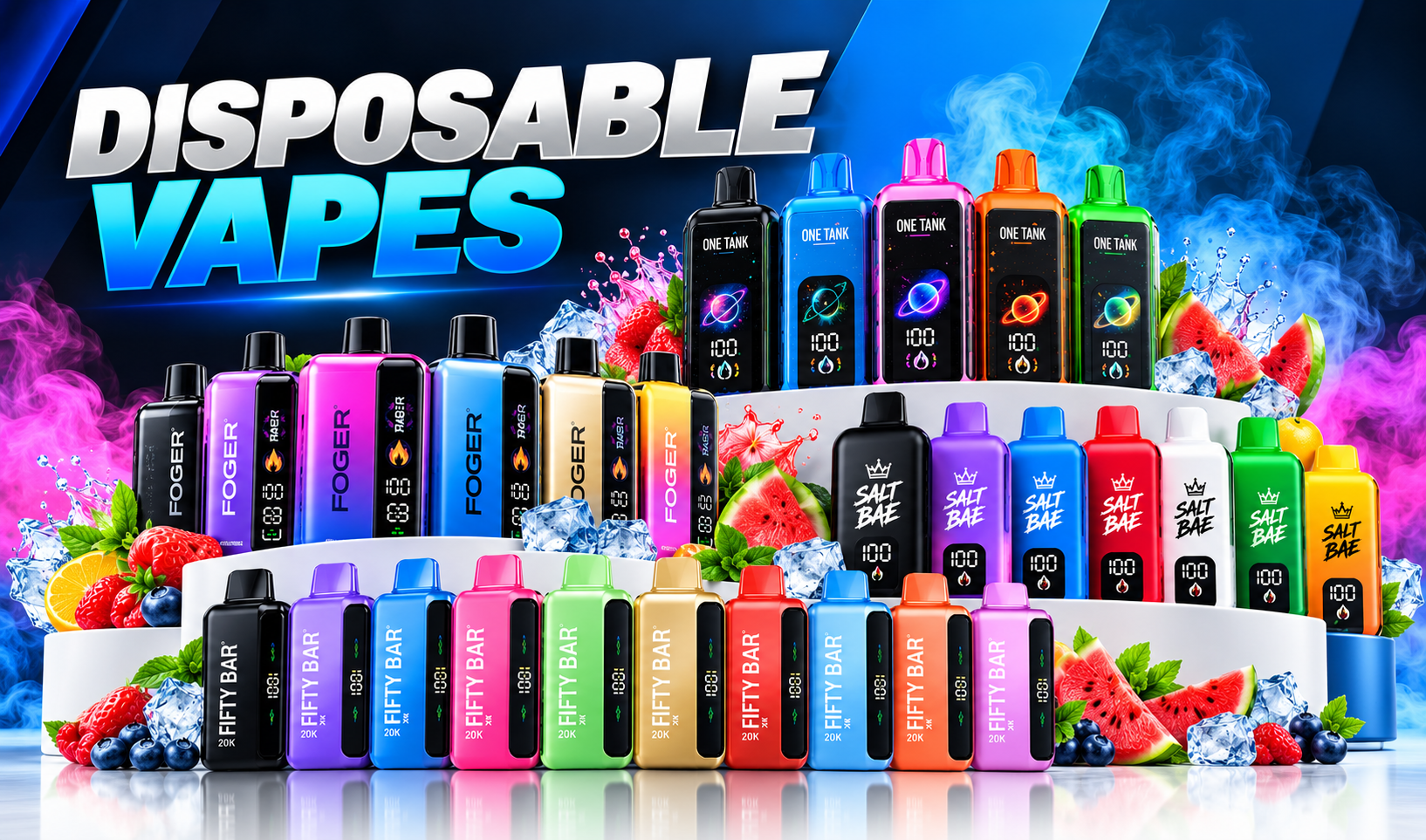 FOGER® devices and flavors