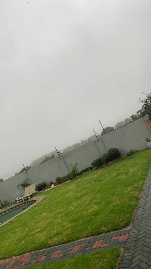 1800 square meters Electricity Swimming pool Durawall with light, rezar