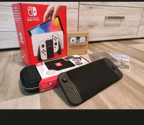 Ich verkaufe meinen Nintendo Switch mit all diesen Zubehörteilen. Kontaktieren